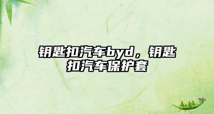 鑰匙扣汽車byd，鑰匙扣汽車保護(hù)套