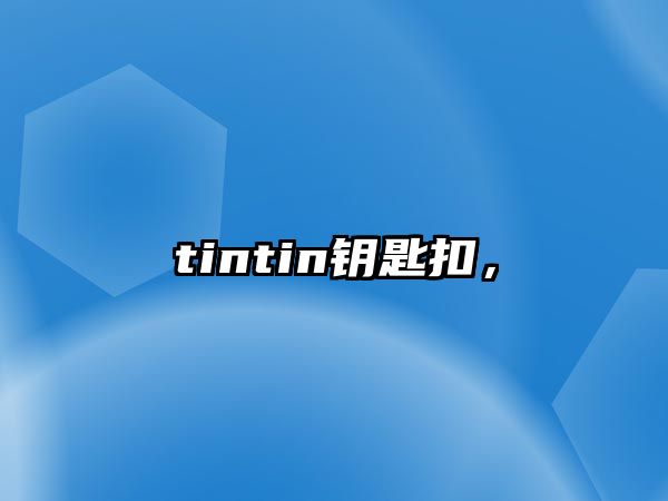 tintin鑰匙扣，