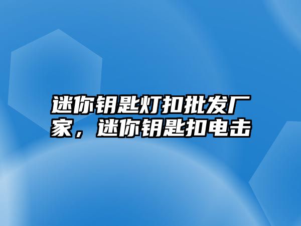 迷你鑰匙燈扣批發(fā)廠家，迷你鑰匙扣電擊