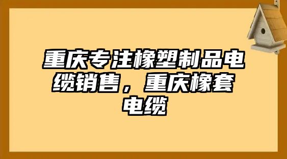 重慶專注橡塑制品電纜銷售，重慶橡套電纜