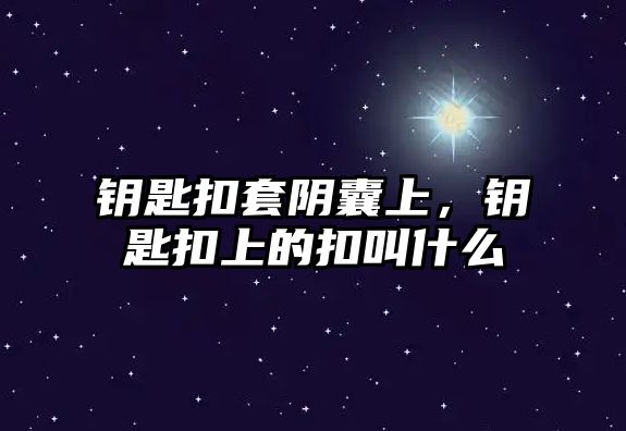 鑰匙扣套陰囊上，鑰匙扣上的扣叫什么