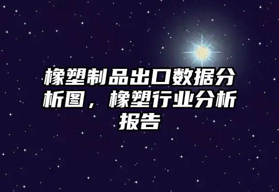 橡塑制品出口數(shù)據(jù)分析圖，橡塑行業(yè)分析報(bào)告