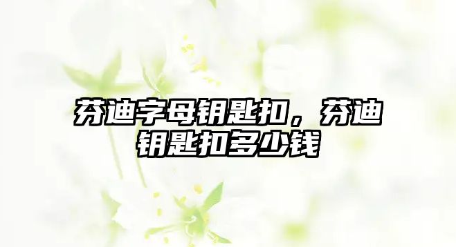 芬迪字母鑰匙扣，芬迪鑰匙扣多少錢(qián)